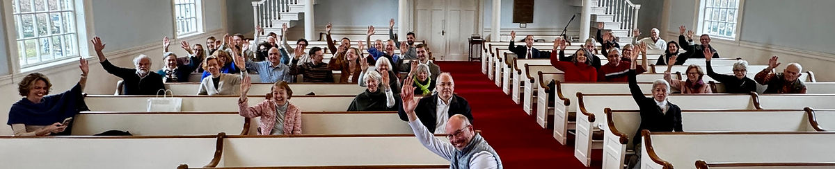 The Eliot Church South Natick sanctuary panorama