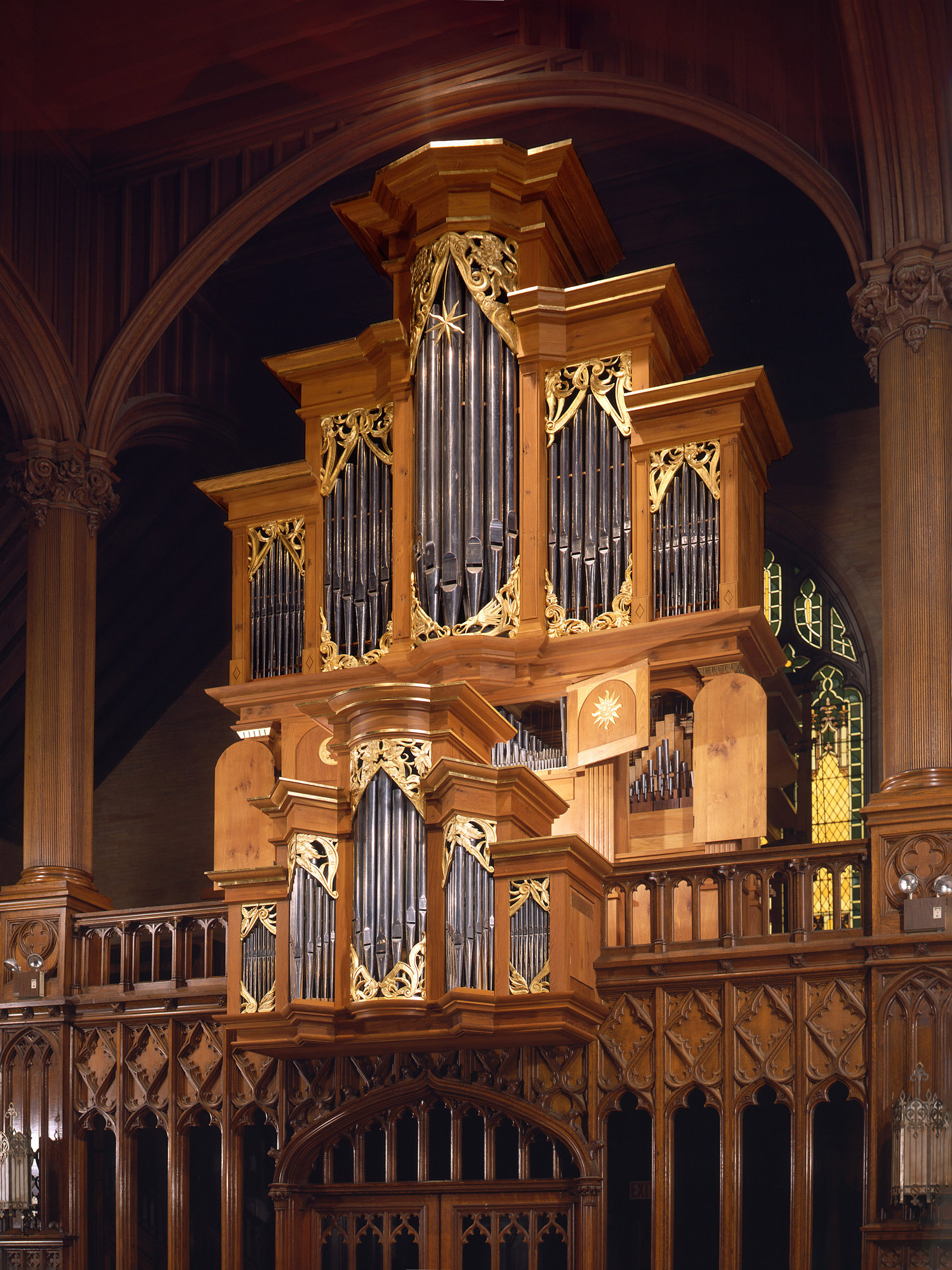 Wellesley College Houghton Chapel with C.B. Fisk organ